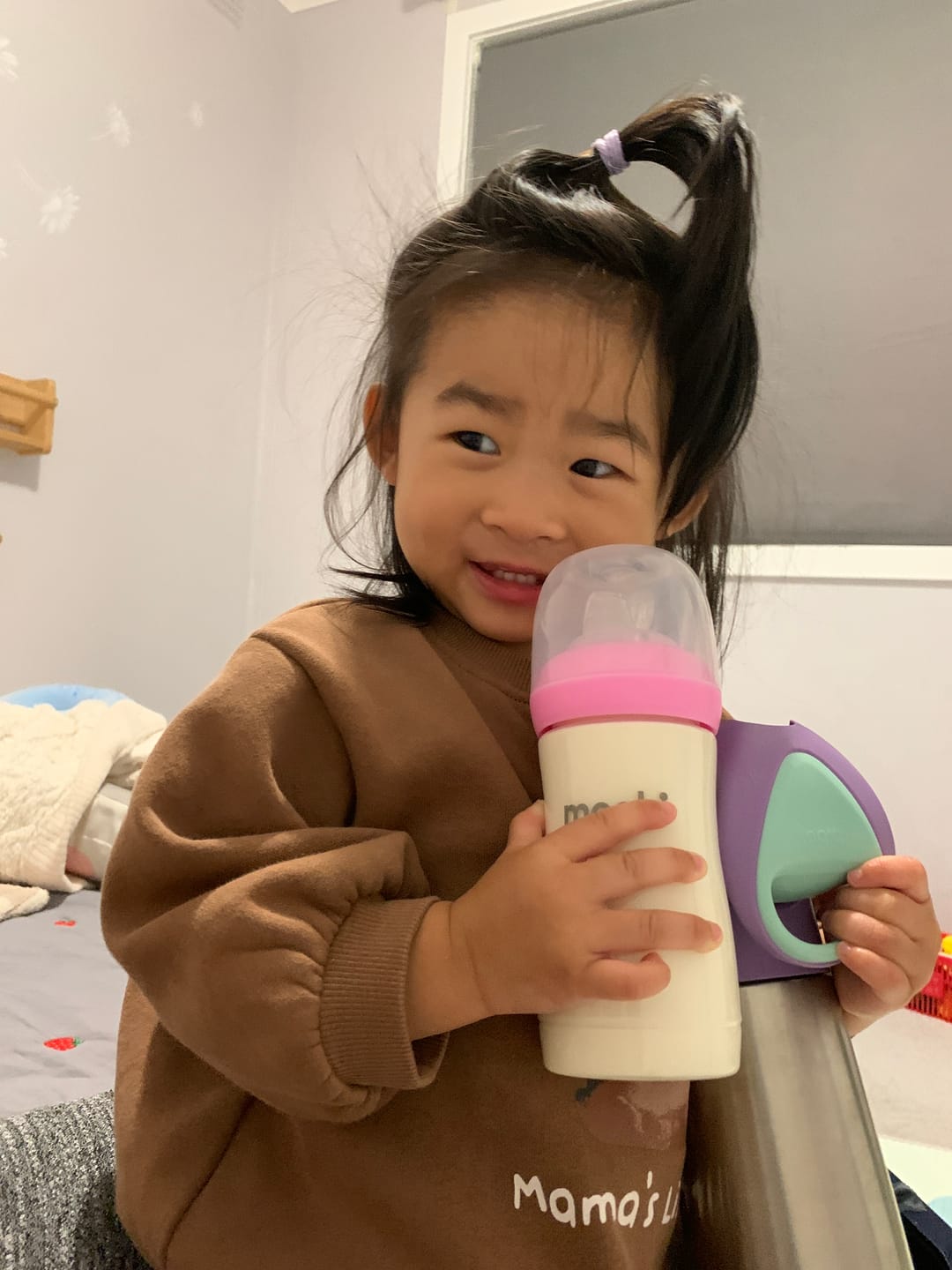 Customer photo review of The Dessert Edit – The One Baby Bottle (Twin Pack)