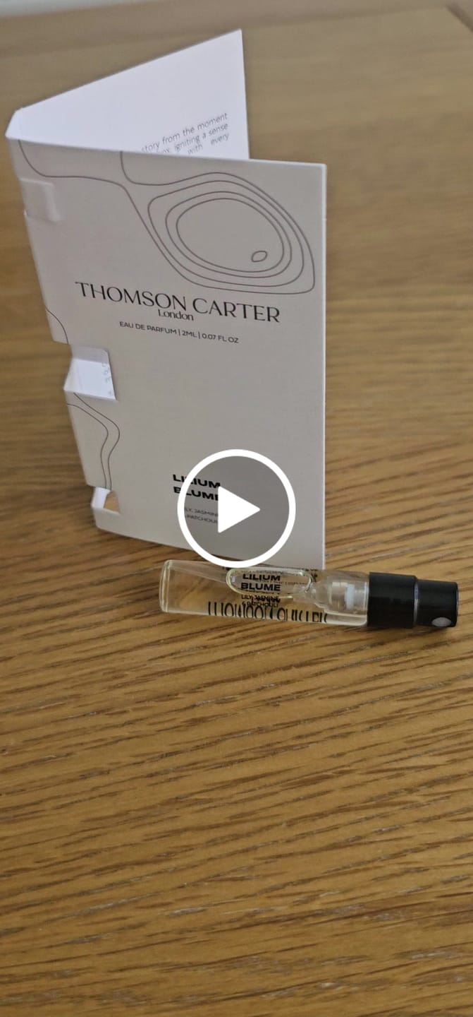 Customer video review of Lilium Blume | Eau de Parfum | 2ml