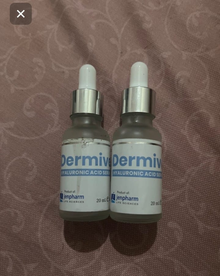 Customer photo review of Dermive Hydrating Serum