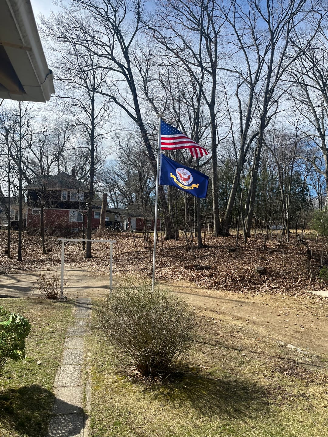 Customer photo review of United States Navy Flag - Premium Quality Outdoor Nylon