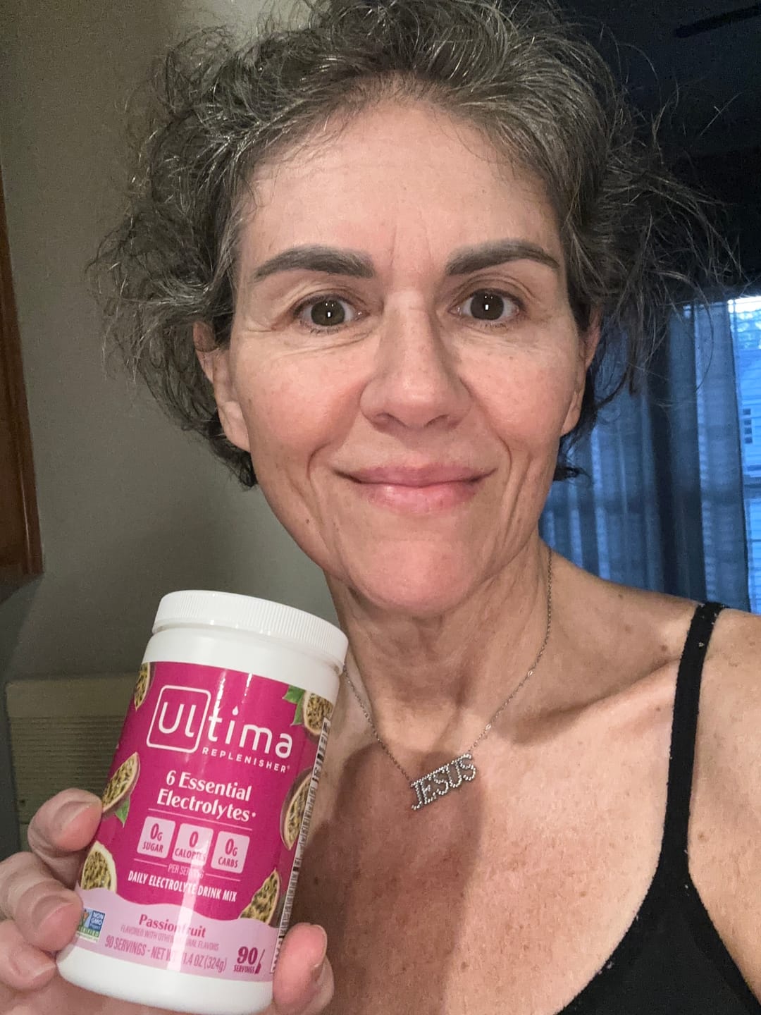 Customer photo review of Passionfruit Electrolyte Hydration Powder - 90 Serving Canister