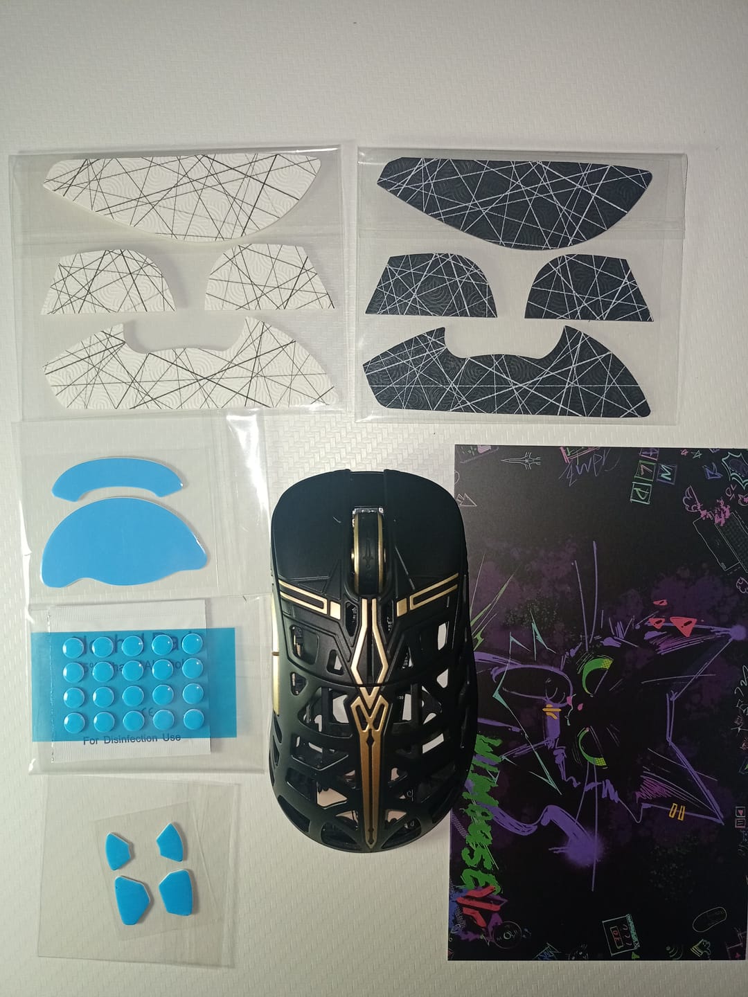 Customer photo review of WLMouse Sword X "The Swords" Edition Magnezyum Wireless Mouse