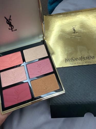 Customer photo review of YSL Couture Face Palette - Blush & Highlighter