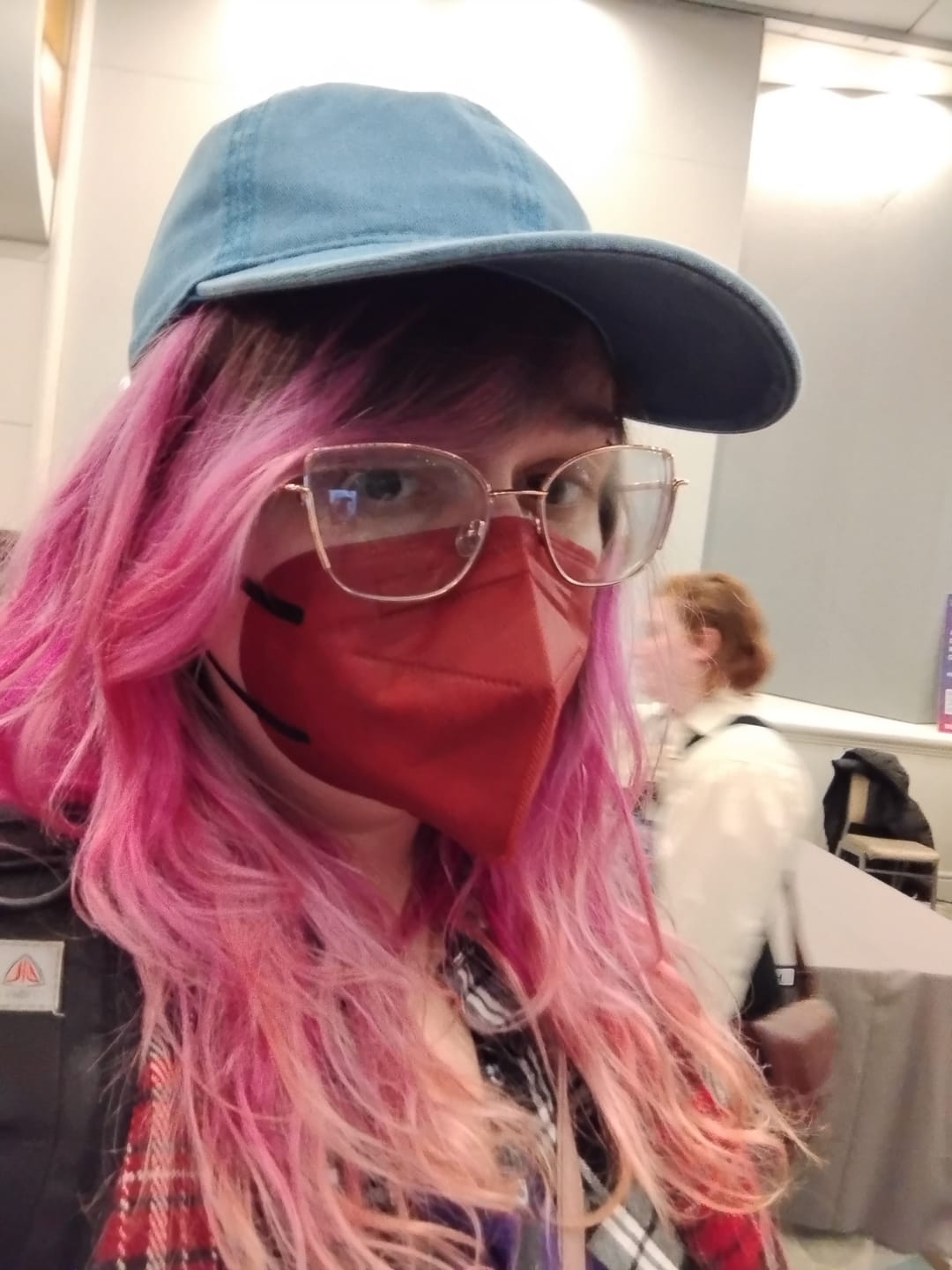 Customer photo review of Kind KN95 Respirator Mask - Colour Series (Cone Shape)