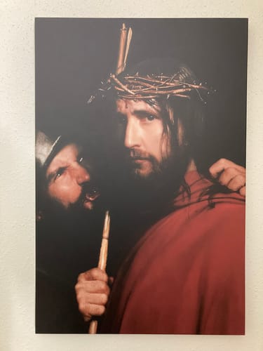 Customer photo review of Mocking of Christ | Carl Bloch | 1880