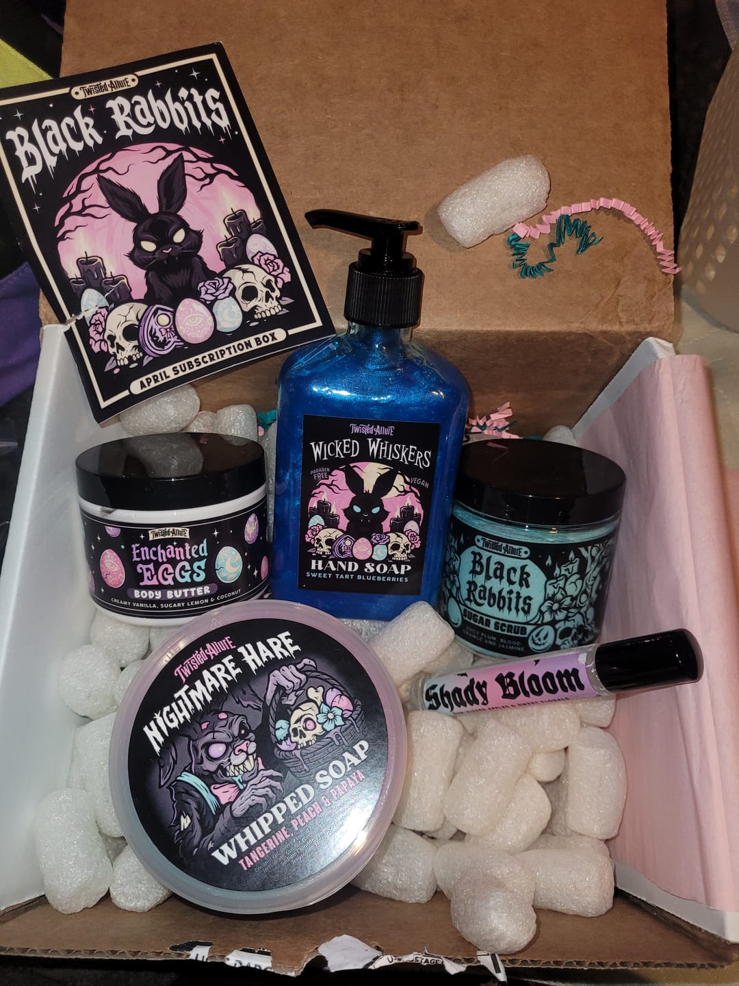 Customer photo review of Monthly Subscription Box
