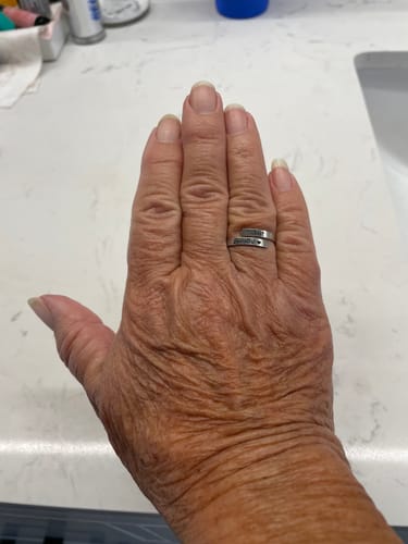Customer photo review of Just Breathe Ring