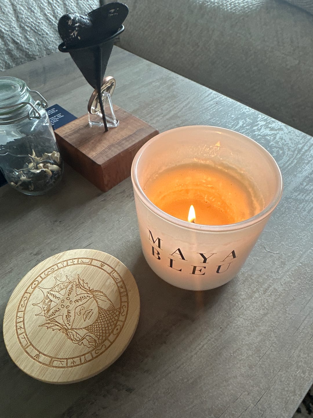 Customer photo review of The Original Shark Tooth Candle