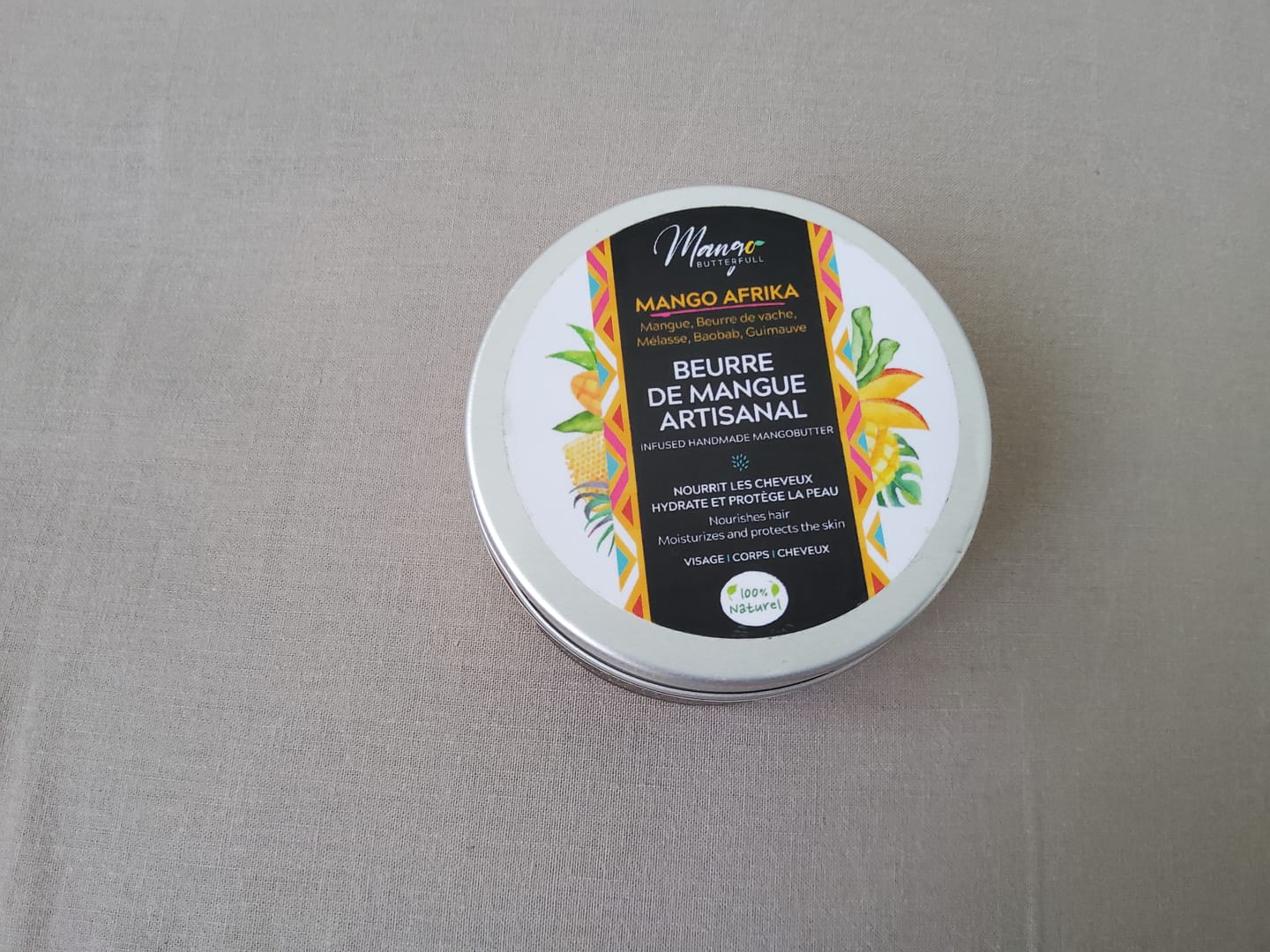 Customer photo review of Beurre de Mangue - MANGO AFRIKA