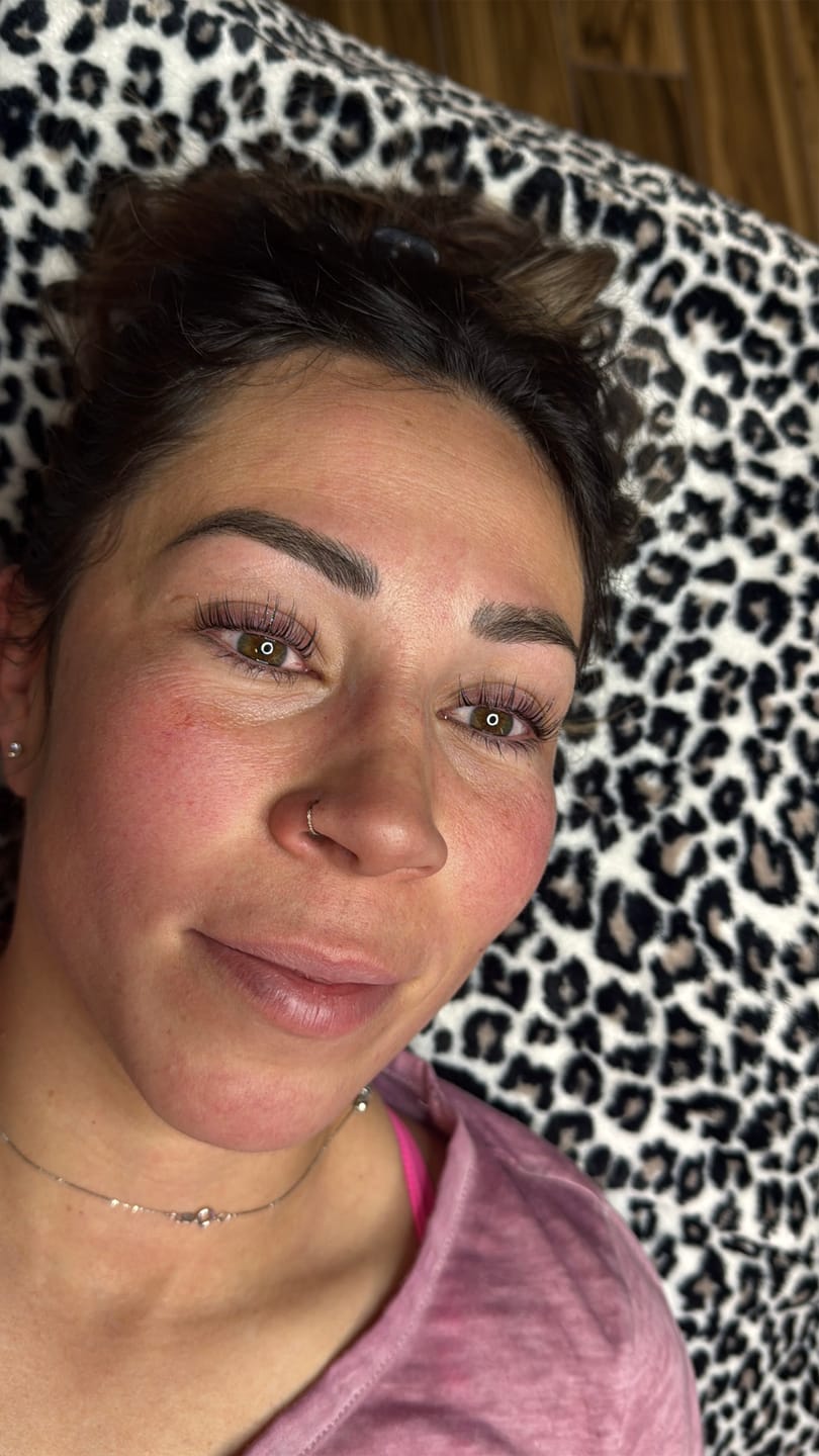 Customer photo review of BOO- Pure Care Lash & Brow Lift Pack