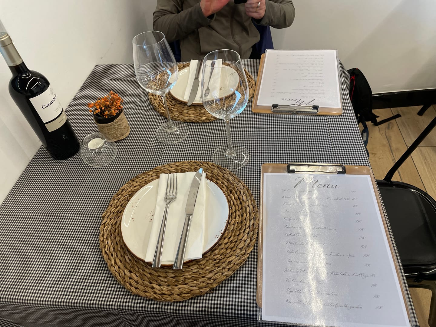 Customer photo review of Pinot Noir - Single Bottle