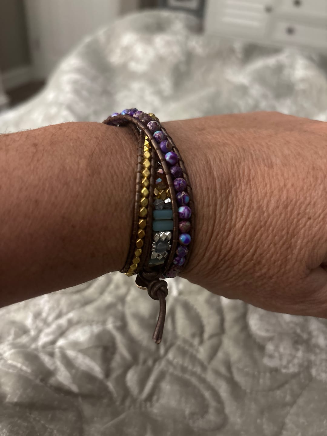 Customer photo review of Imperial Heart Protection Wrap Bracelet