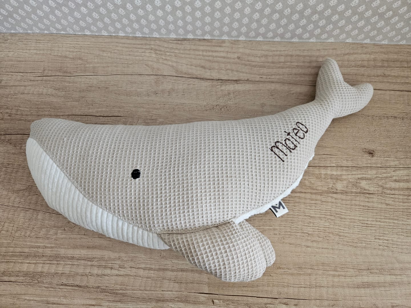 Customer photo review of La ballena Susi Personalizada