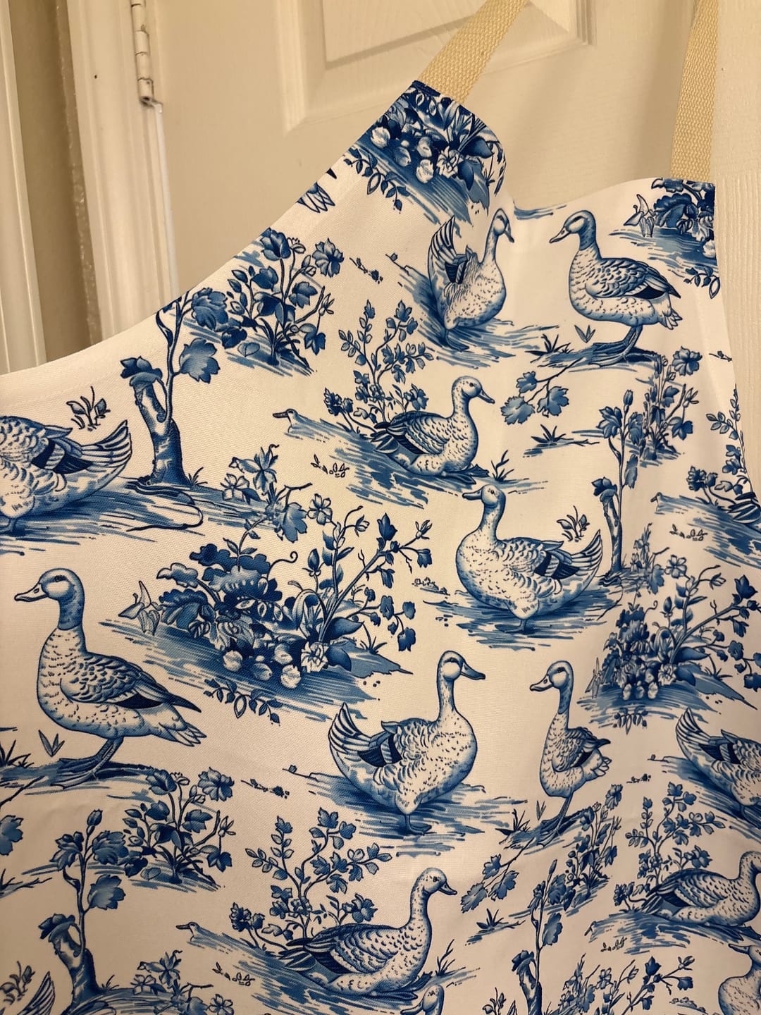 Customer photo review of Make Him A Sandwich Apron Patterned