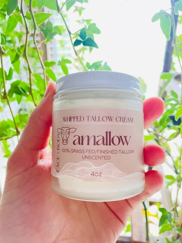 Customer photo review of Whipped Tallow Cream - Unscented