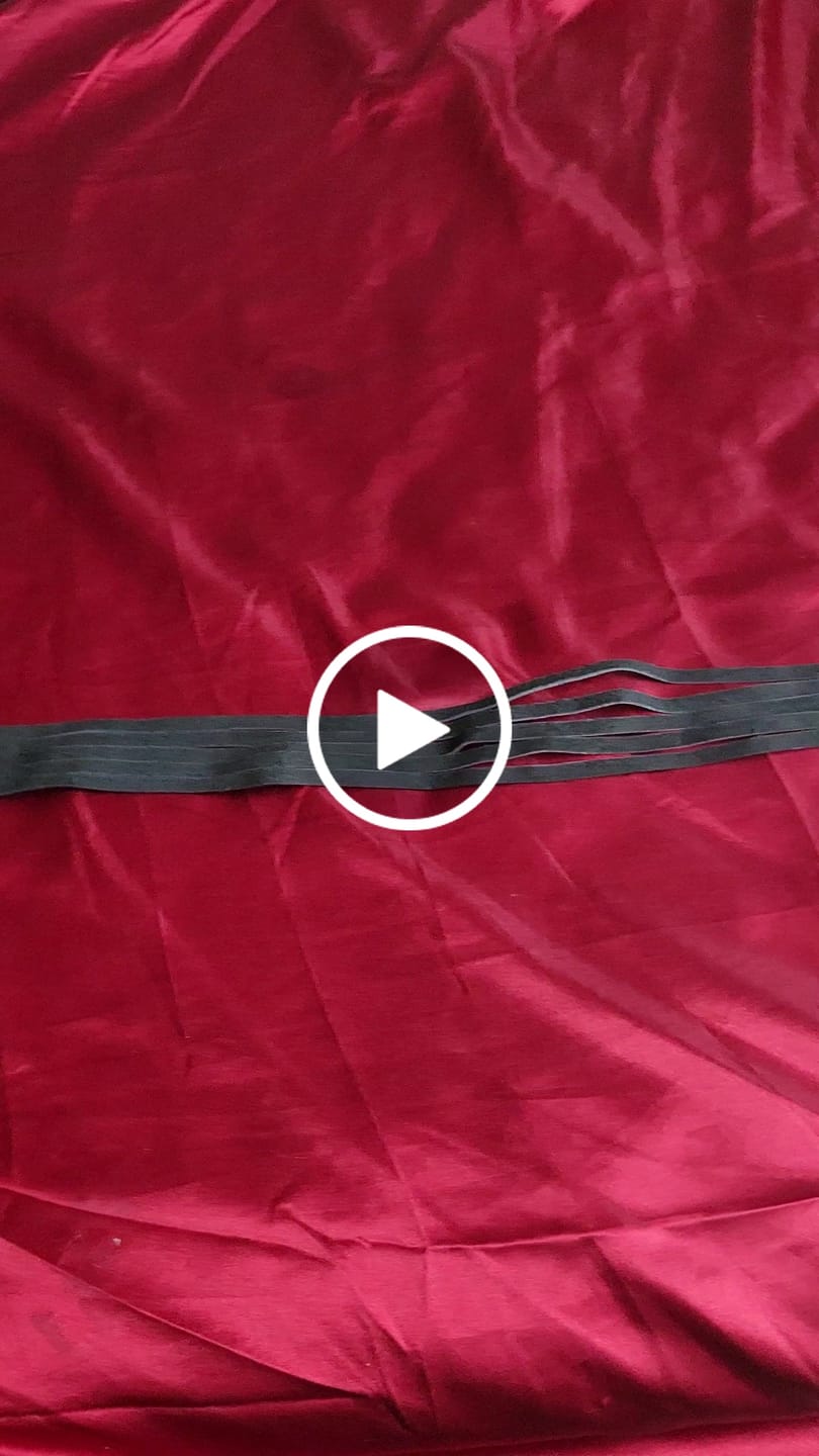 Customer video review of Unisex Dual-Wear Leather Fringe Wrap Bracelet-Midnight Black-Flogger (Plain Black)