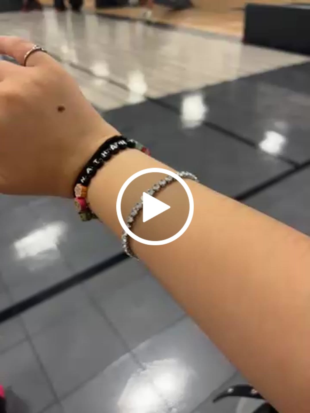 Customer video review of Martina® Classic Tennis Bracelet