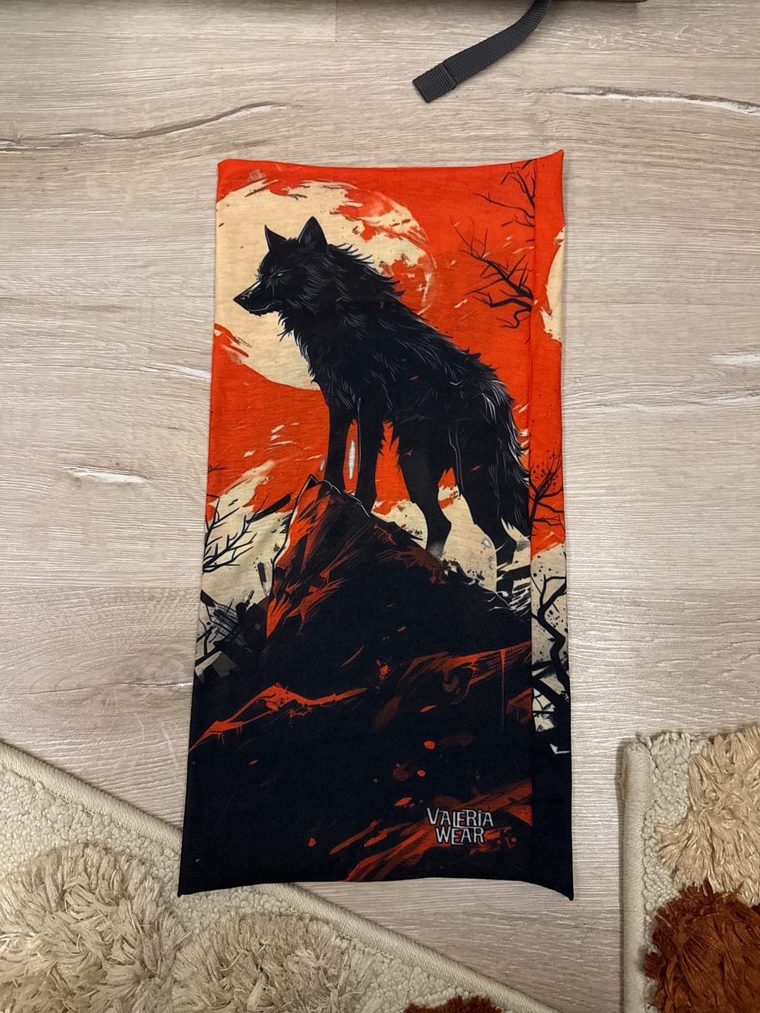 Customer photo review of Valeria Wear - Gece Yırtıcısı Desenli Buff