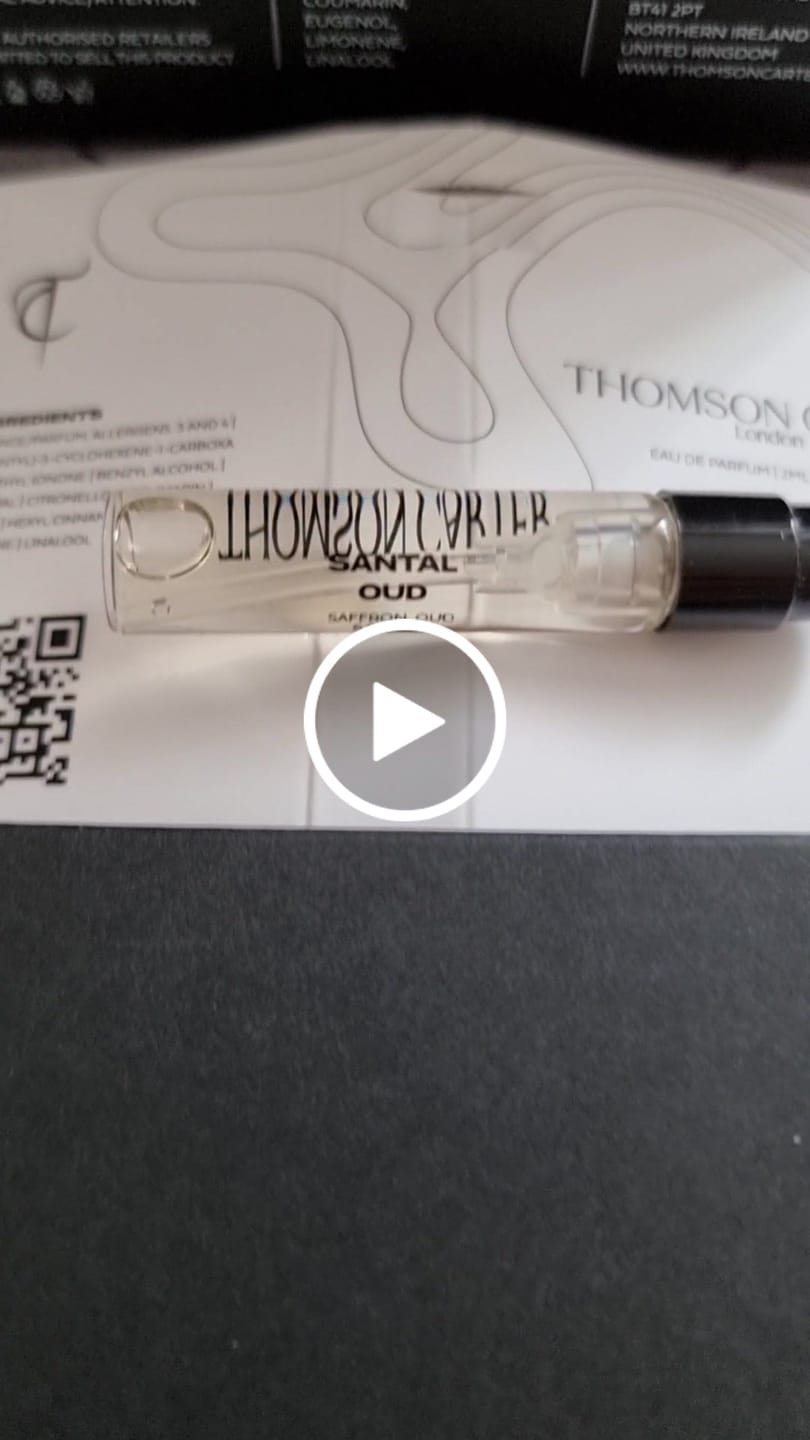 Customer video review of Santal Oud | Eau de Parfum | 2ml