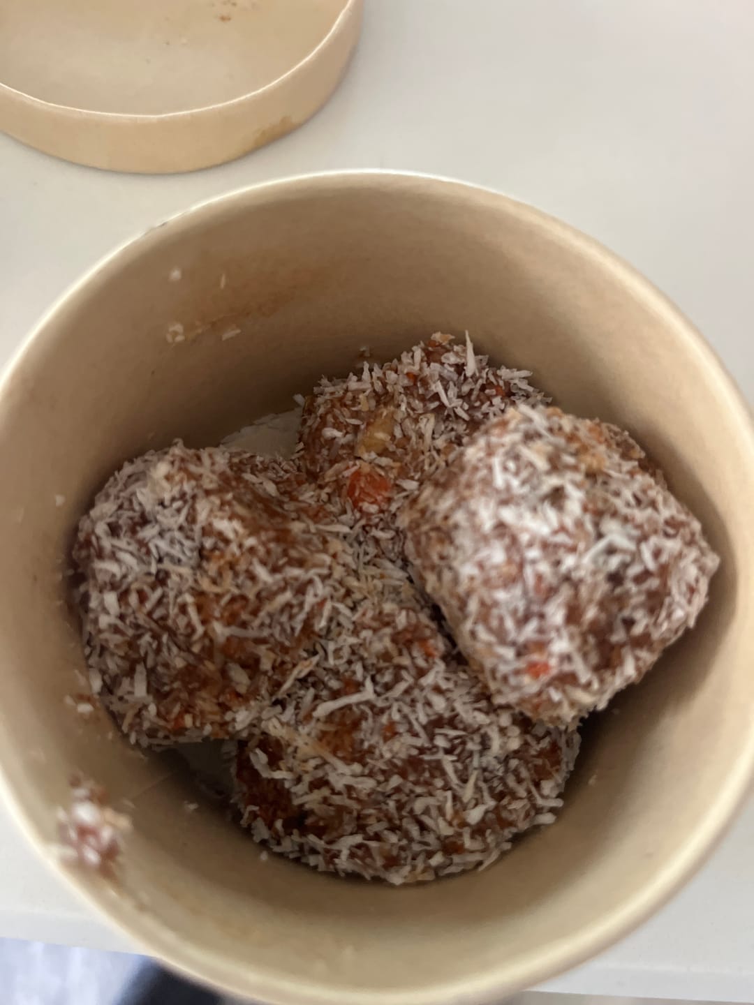 Customer photo review of Carrot Cake Bites
