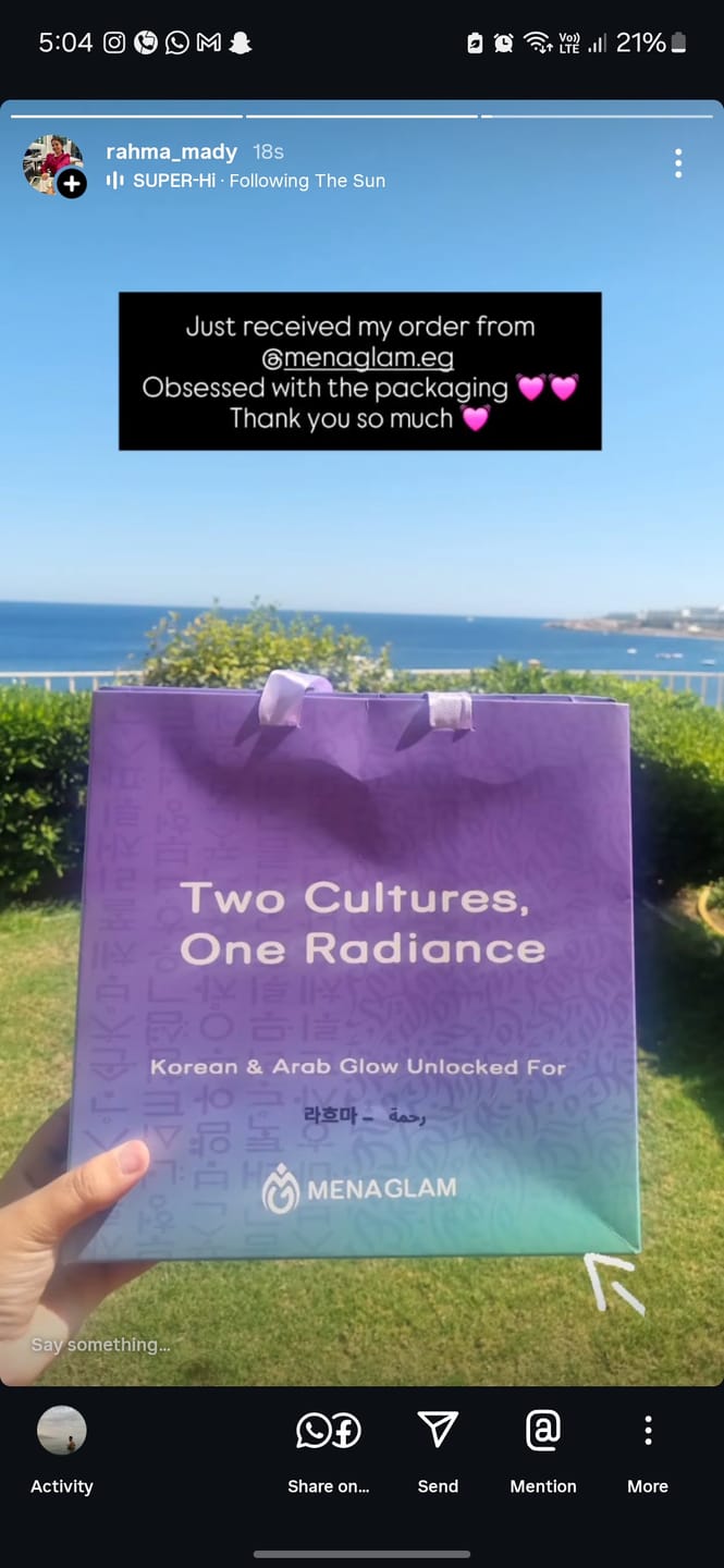 Customer photo review of Beauty Of Joseon Revive Eye Serum Ginseng + Retinal