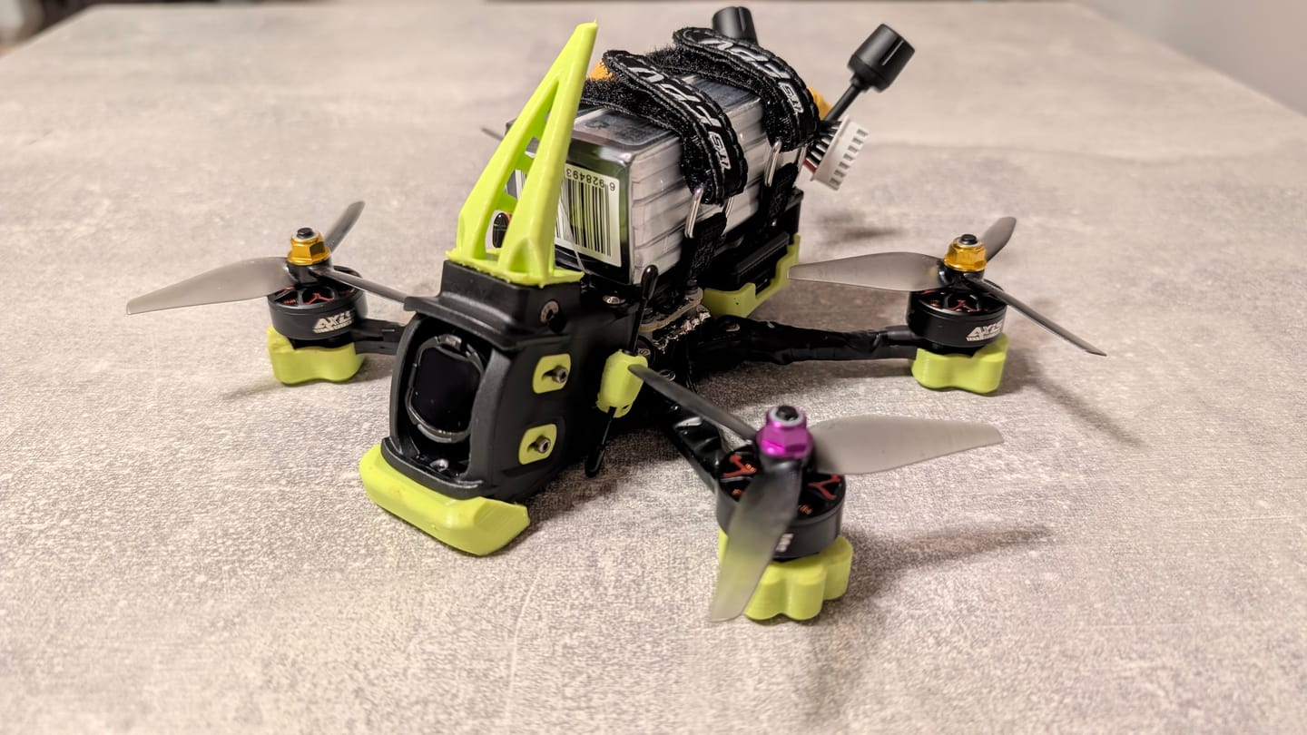 Customer photo review of ERA 3.5" Mini O4 Frame Kit