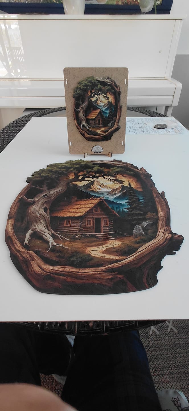 Customer photo review of Ağaç Ev - Ahşap Puzzle