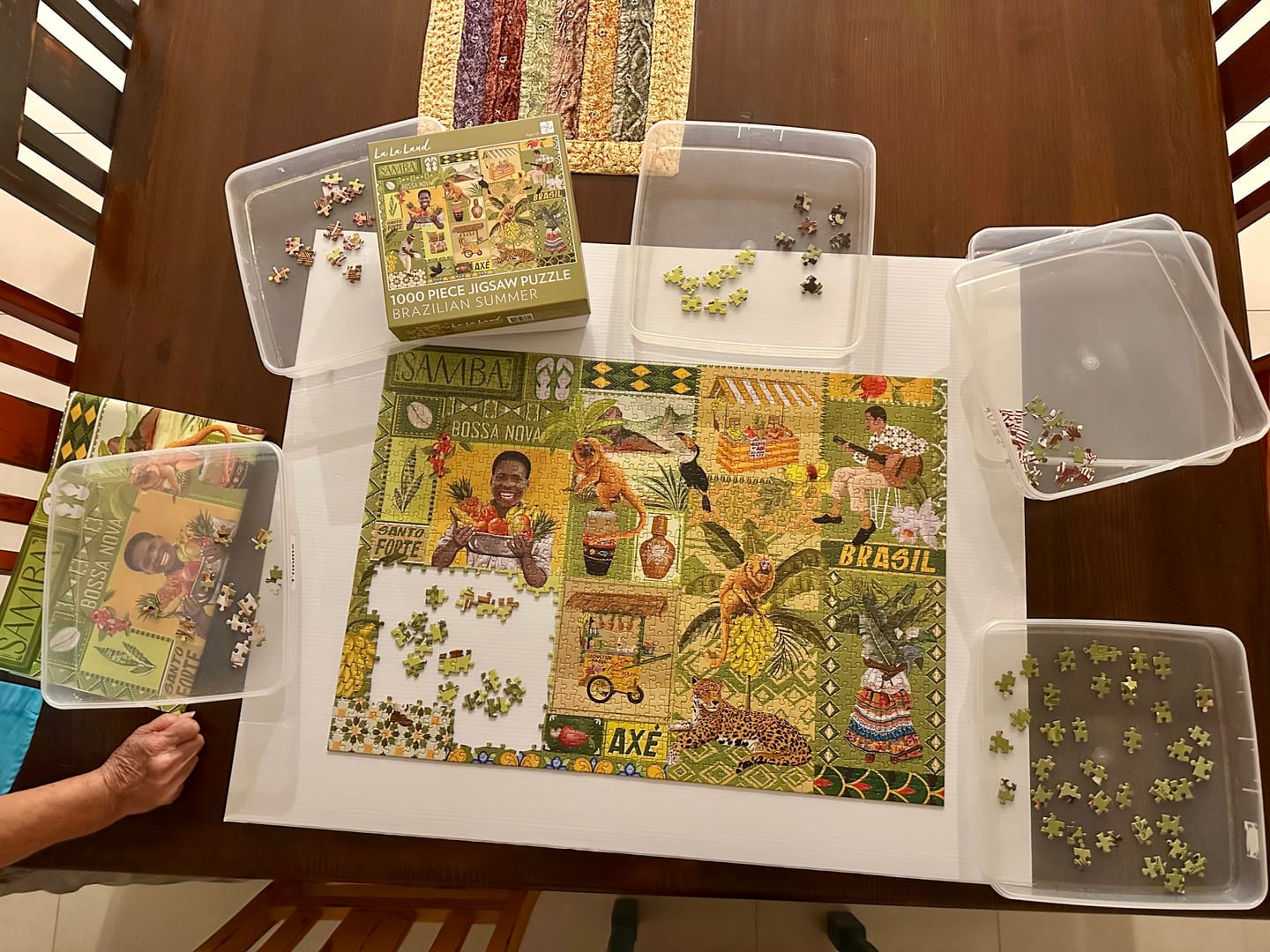 Customer photo review of Puzzle 1000 Brazilian Summer