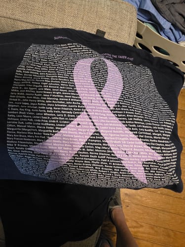 Customer photo review of Alzheimer's - Round 21 (Unisex Classic Tee | Gildan)