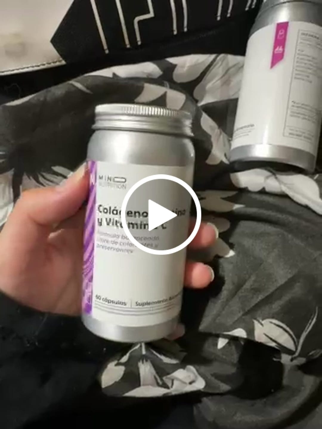 Customer video review of Colageno + Biotina + Vitamina C