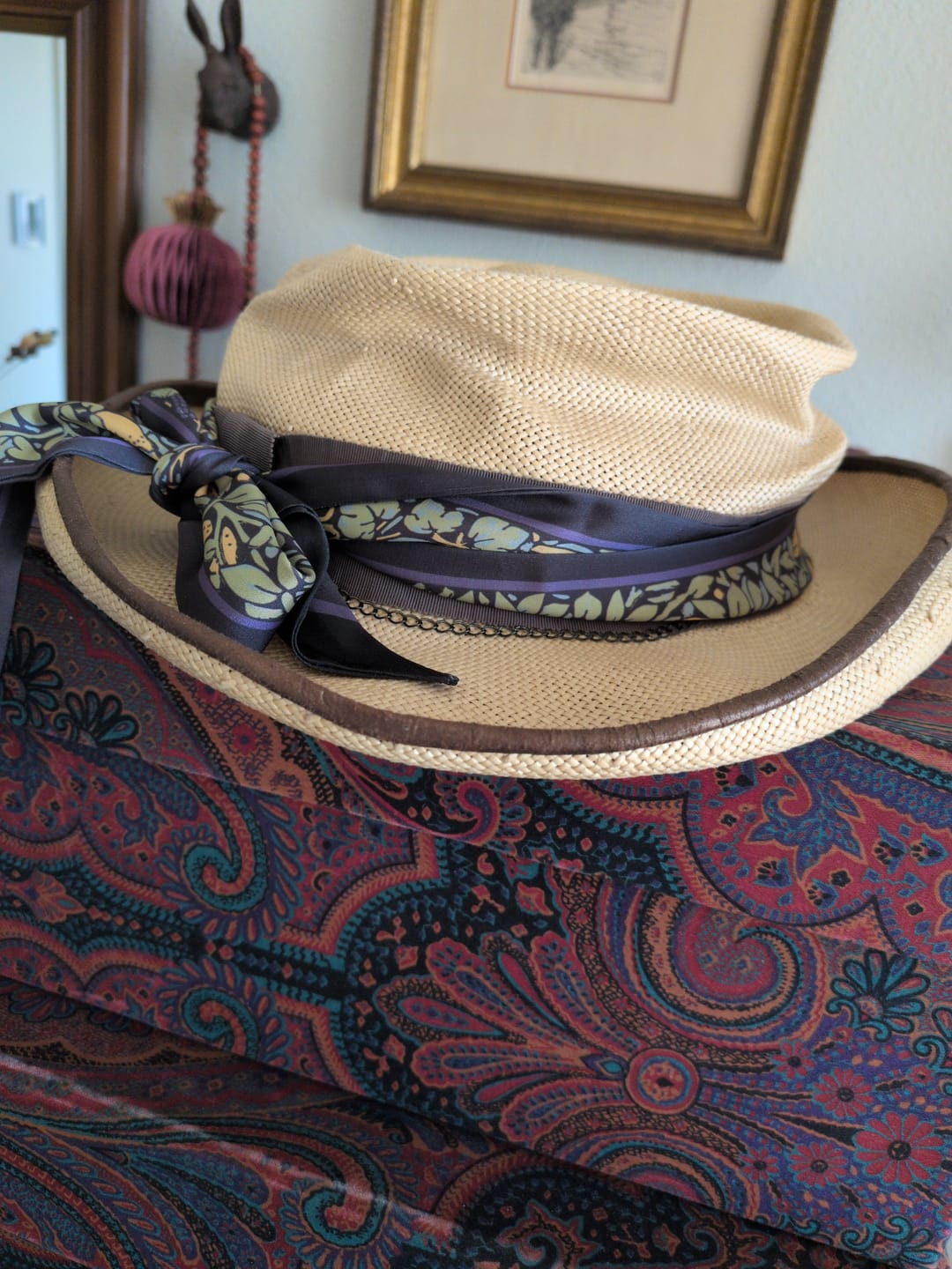 Customer photo review of Sicily Skinny Scarf