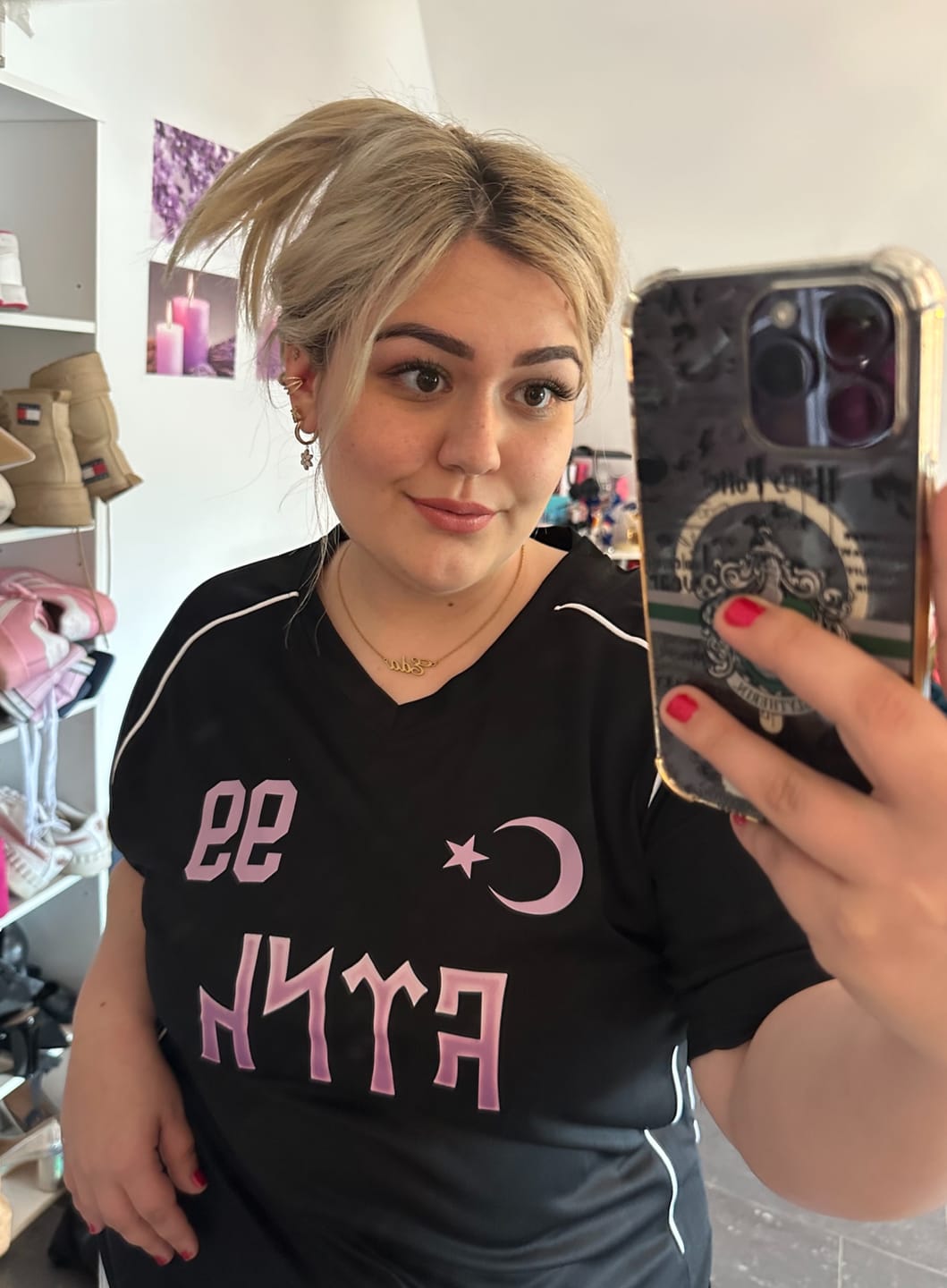 Customer photo review of Türk Teamtrikot - Pink
