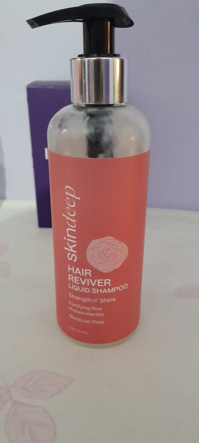 Customer photo review of HAIR REVIVER - Rice Protein Liquid Shampoo