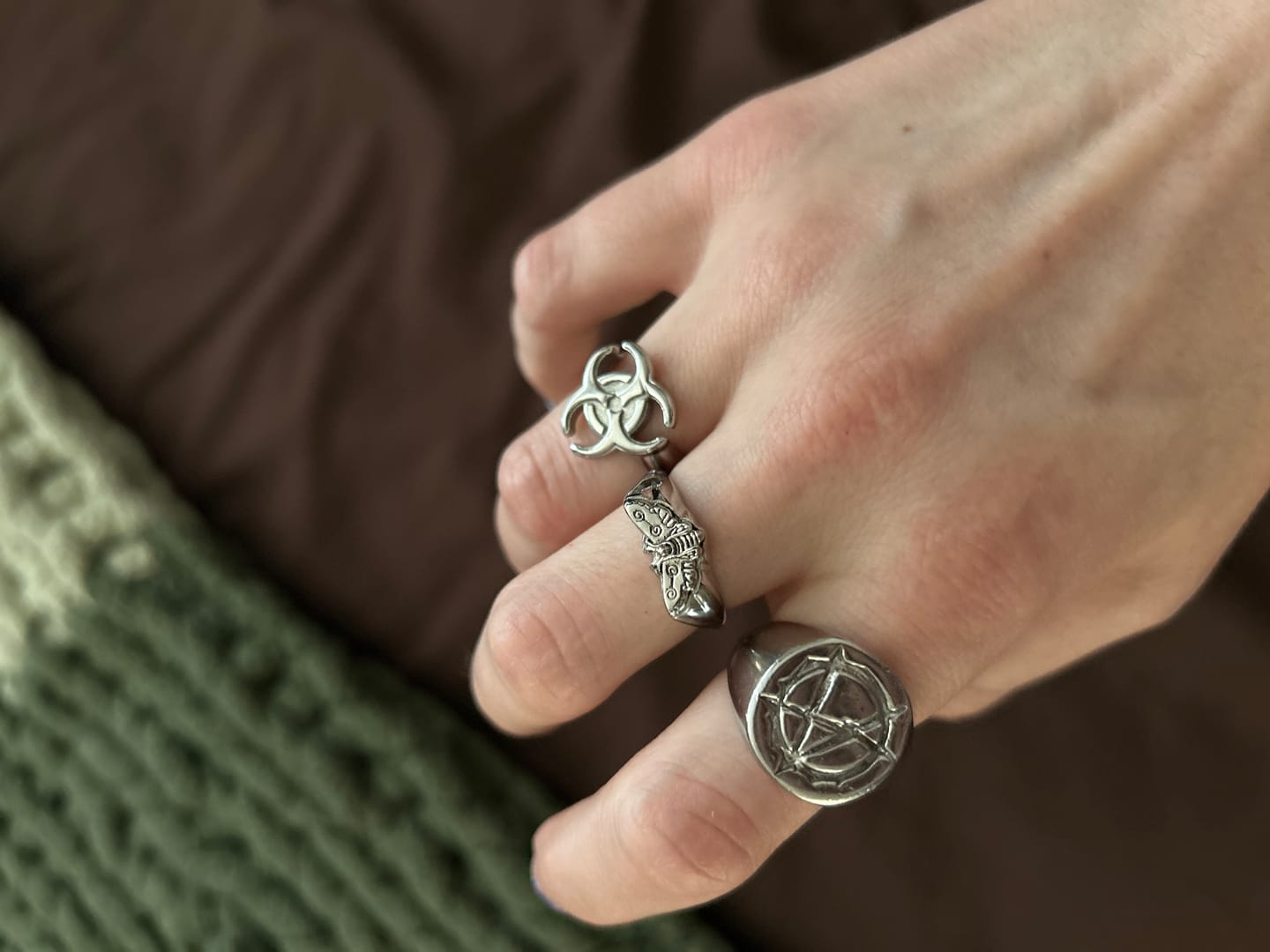 Customer photo review of MOTH RING