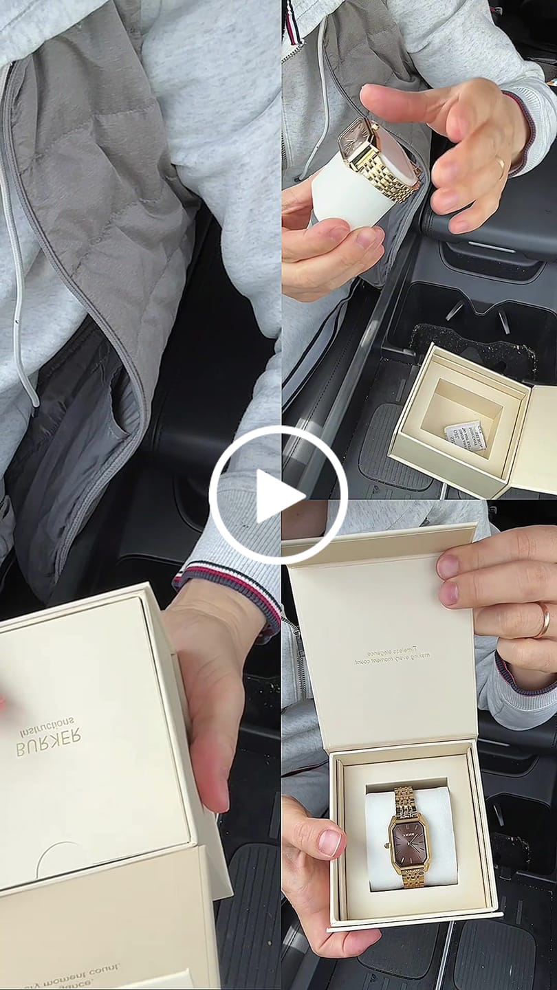 Customer video review of Isabell Gold Brown