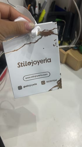 Customer photo review of Pulsera Delgado