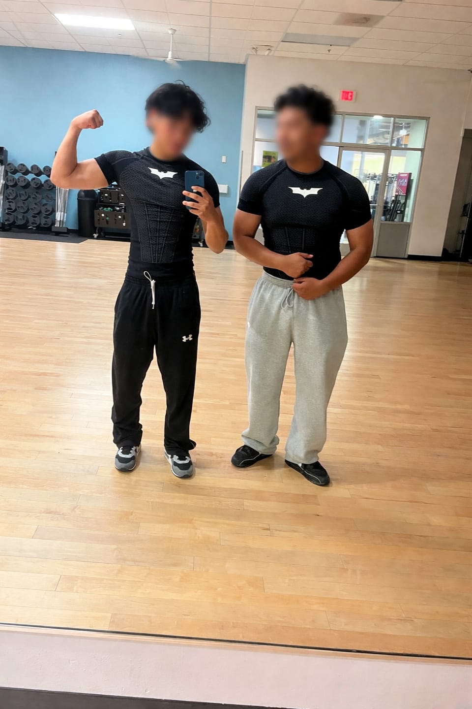 Customer photo review of 4259 - Batman Compression Tees
