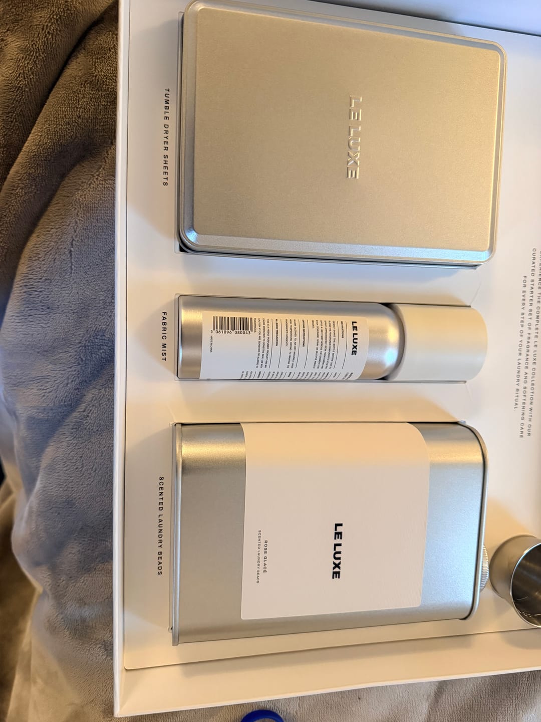 Customer photo review of Laundry Ritual Starter Set - Rose Glacé