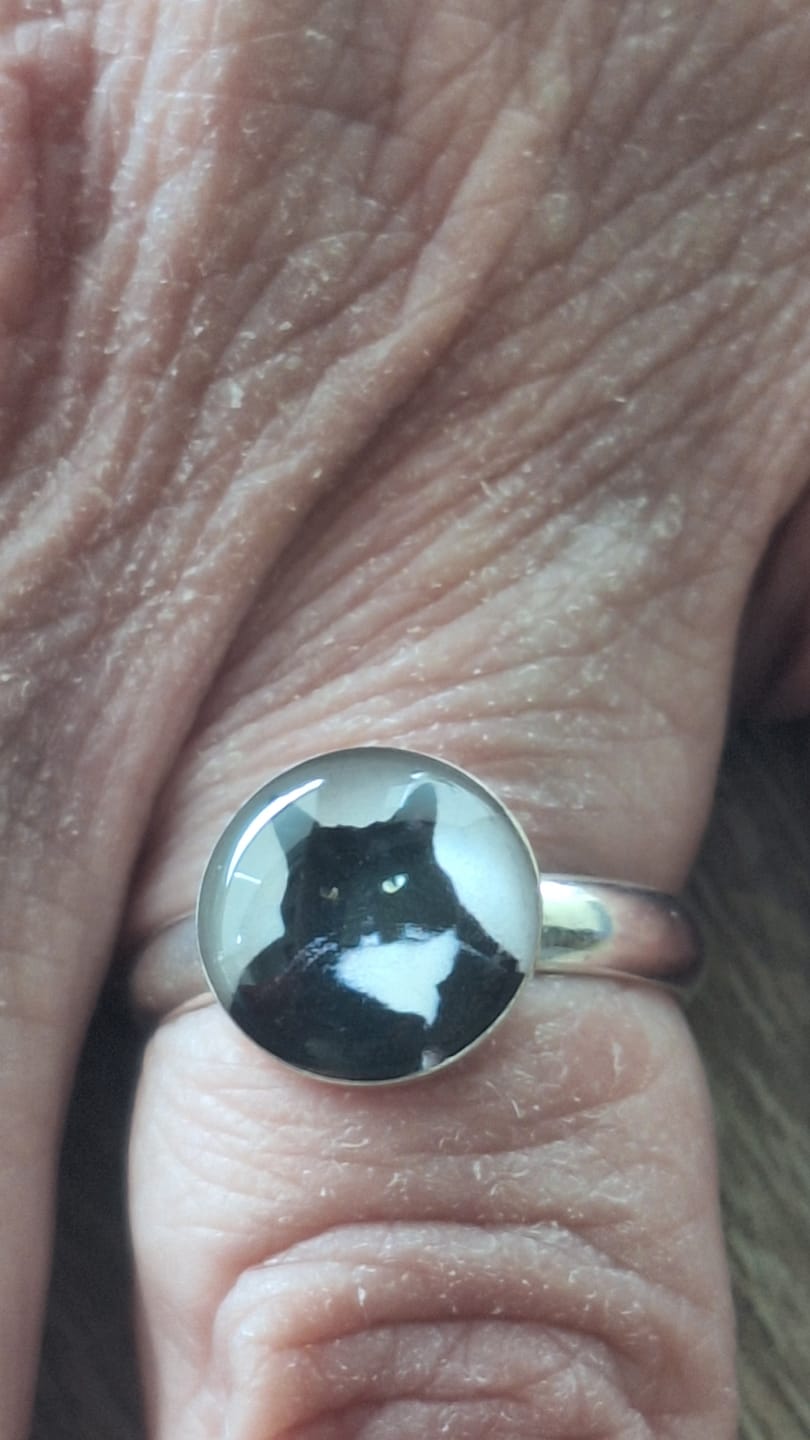 Customer photo review of Personalisierter Foto Ring