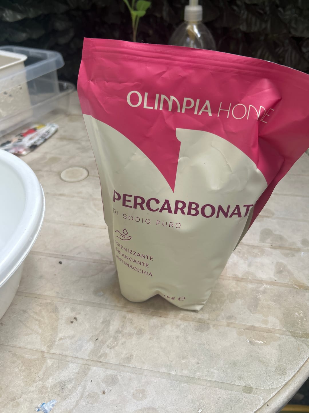 Customer photo review of Percarbonato di Sodio Puro OH