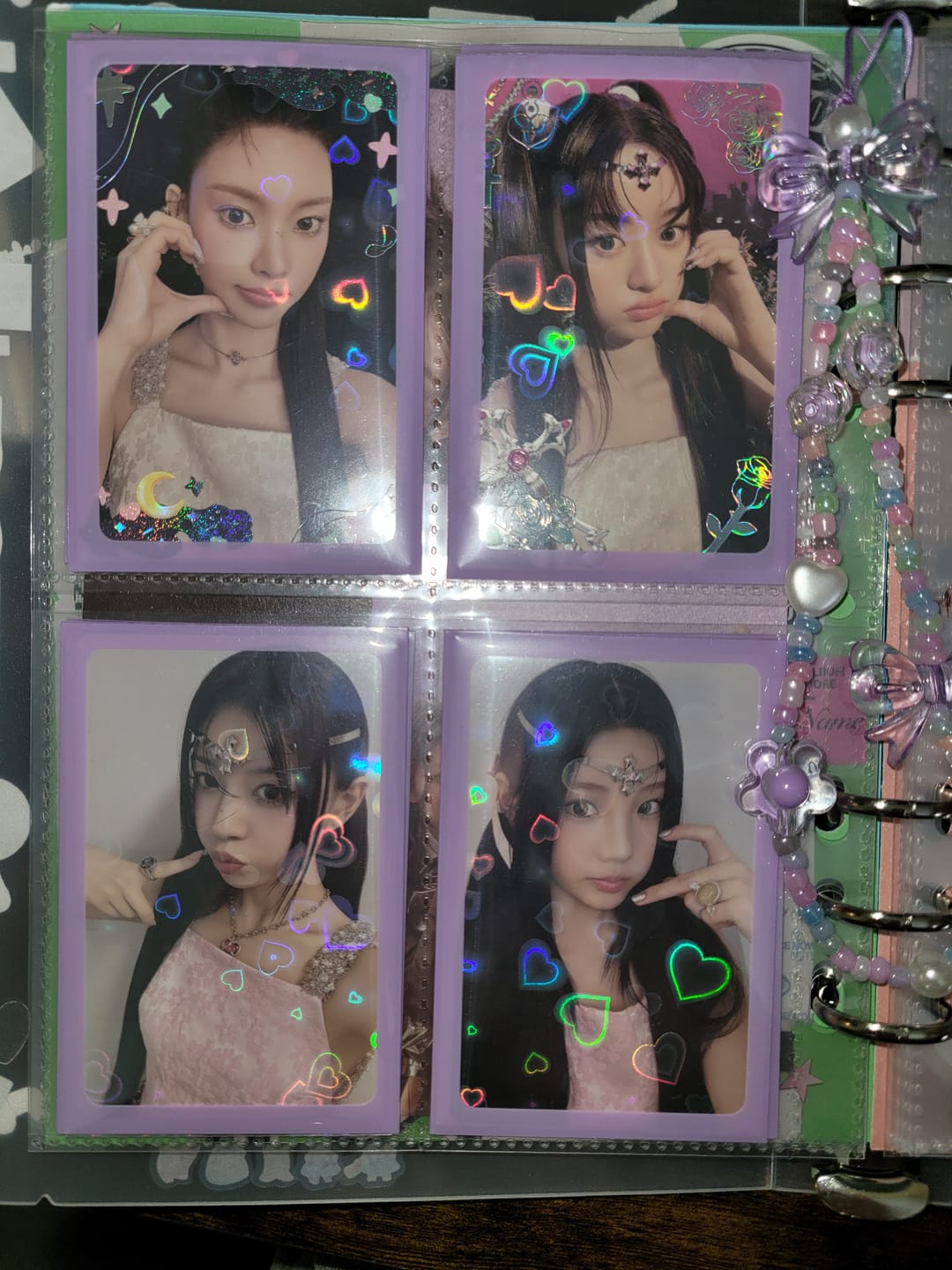 Customer photo review of PREMIUM FRAME SLEEVES - LILAC VER