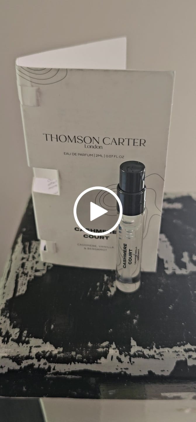 Customer video review of Cashmere Court | Eau de Parfum | 2ml