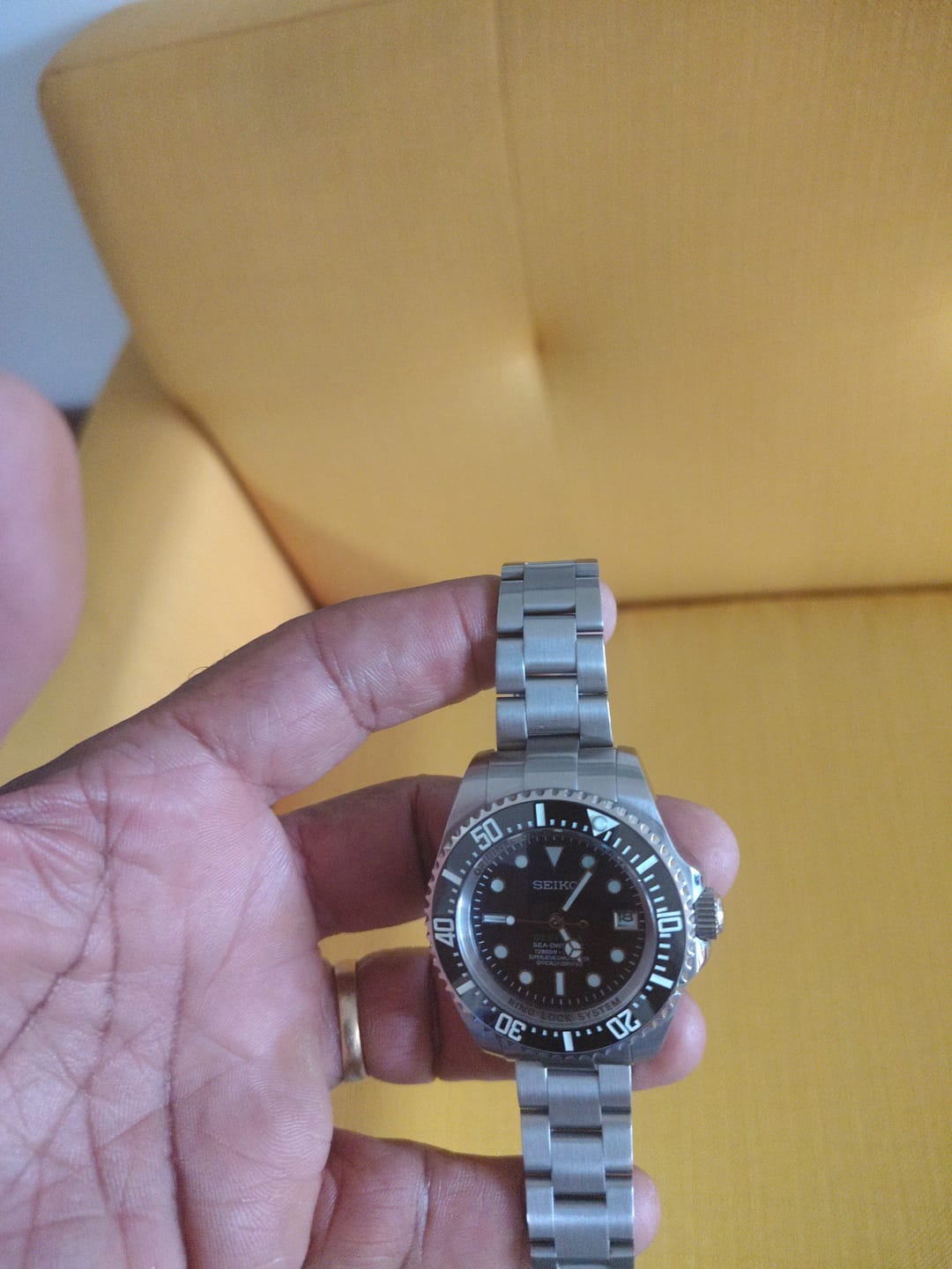 Customer photo review of Seikomariner  Deep Sea