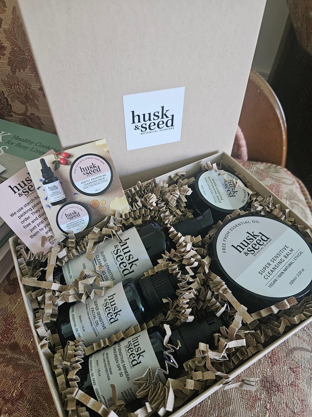 Customer photo review of Super Sensitive Facial In A Box (15% Saving Plus FREE GIFT Worth £37)