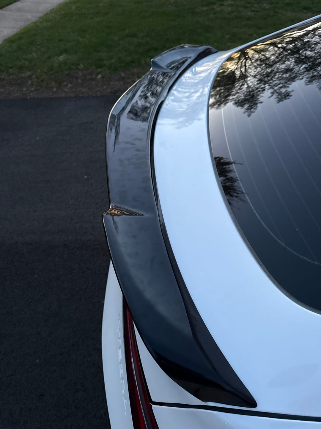 Customer photo review of 2023-Up Acura Integra Extended Rear Spoiler