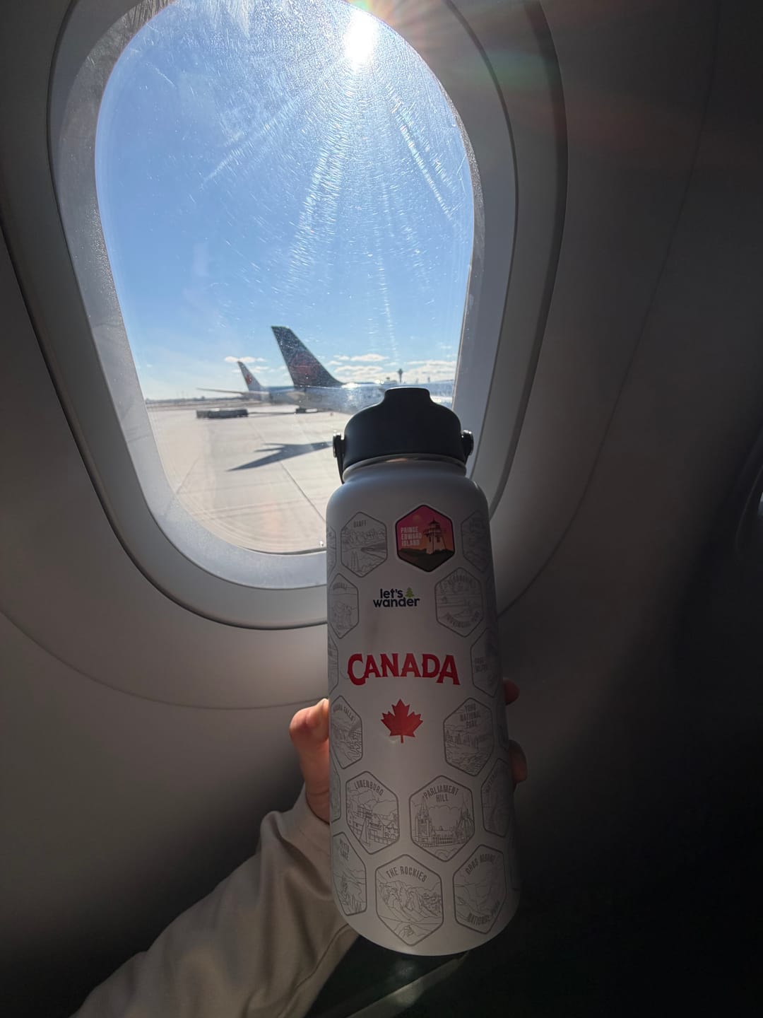 Customer photo review of Canada Bottle + Stickers