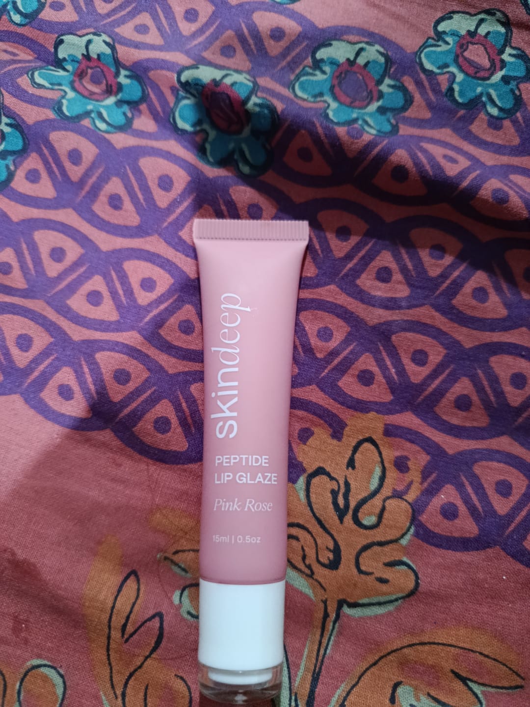 Customer photo review of Peptide Lip Glaze