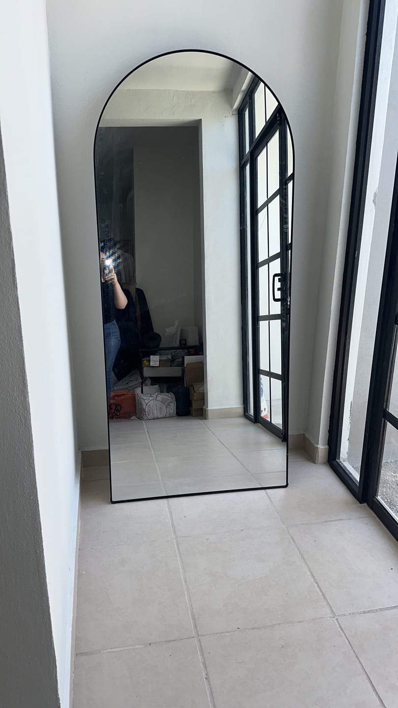 Customer photo review of Espejo Seúl 180cm Black Alto