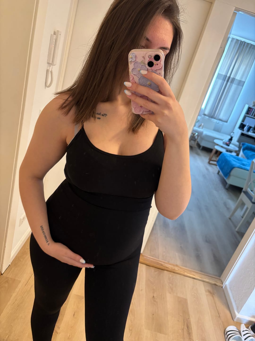 Customer photo review of Schwangerschafts Leggings