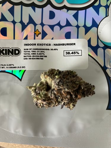 Indoor Exotics - Hashburger - 14 Grams - Indica photo review